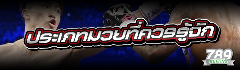 ประเภทมวยที่ควรรู้จัก